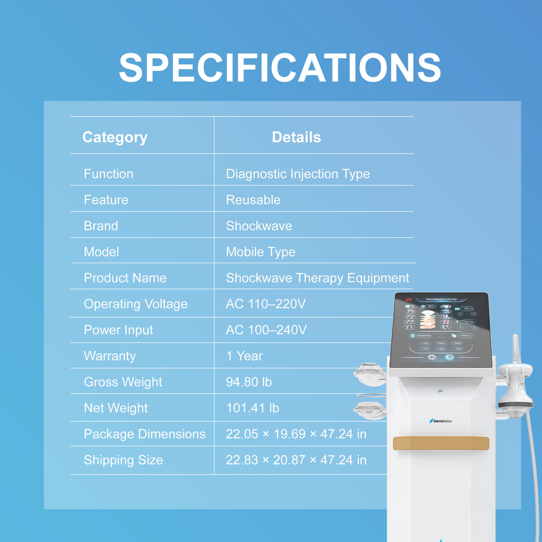 AccuWave Pro Focused Shockwave Therapy System