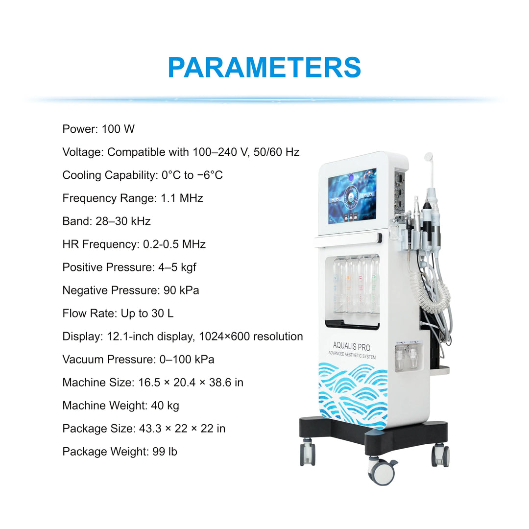 Aqualis Pro Hydro Facial System Elite