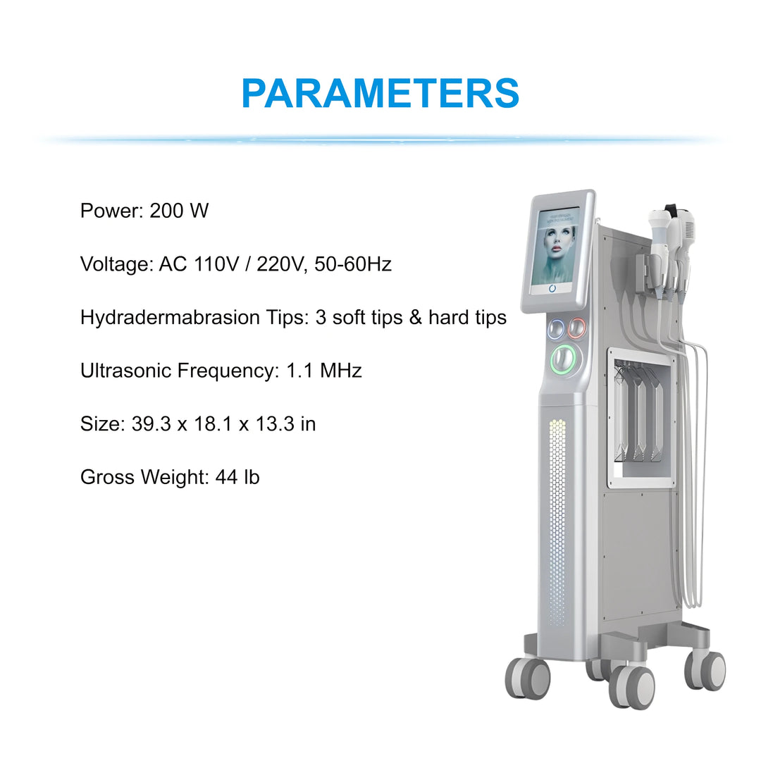 Aquordis 6-in-1 HydroPro Facial Rejuvenation Device