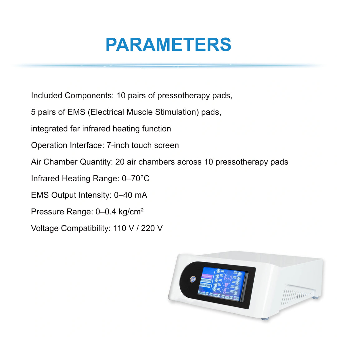 Premo Pressotherapy System for Lymphatic Drainage