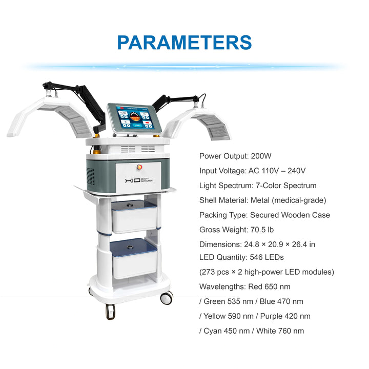 DermaLUX Dual-Arm PDT Light Therapy System
