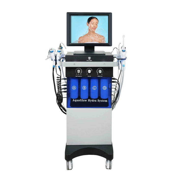 AquaGlow 15-in-1 Hydro Dermabrasion Skincare System