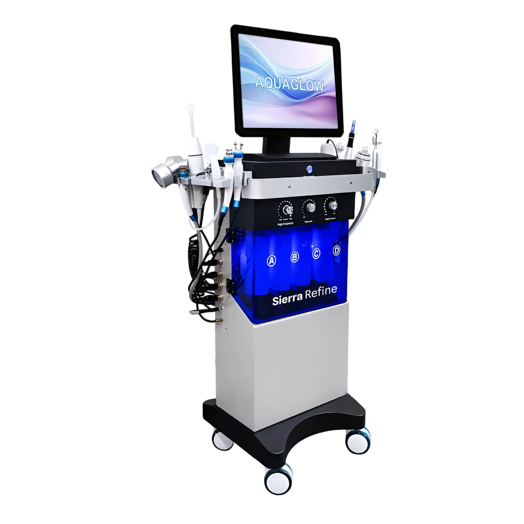 AquaGlow 15-in-1 Hydro Dermabrasion Skincare System