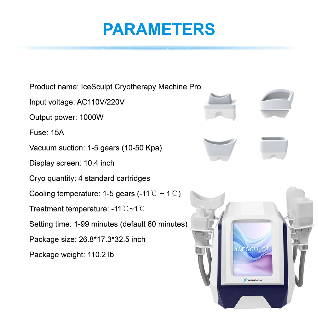 IceSculpt Pro Cryolipolysis Body Contouring System