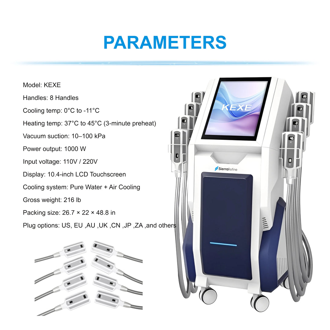KEXE CryoMax 8-in-1 Sculpting Machine