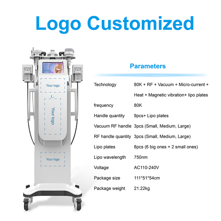 Lyra Ultra 10 in 1 Professional Cavitation Lipo Machine