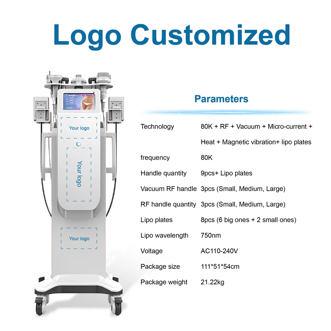 Lyra Ultra 10 in 1 Professional Cavitation Lipo Machine