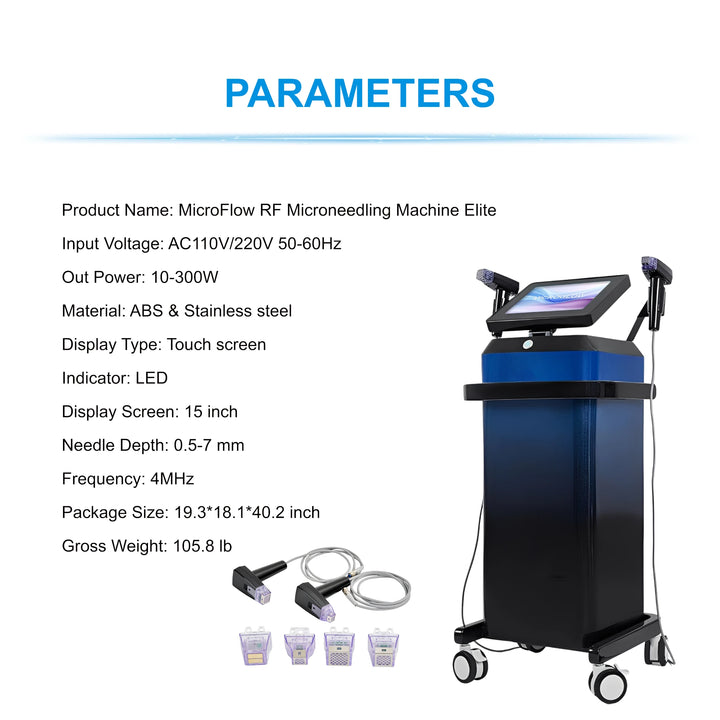 MicroGlow Pro RF Microneedling System