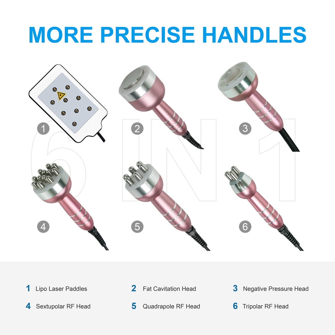 Rose Gold 6-in-1 Cavitation System