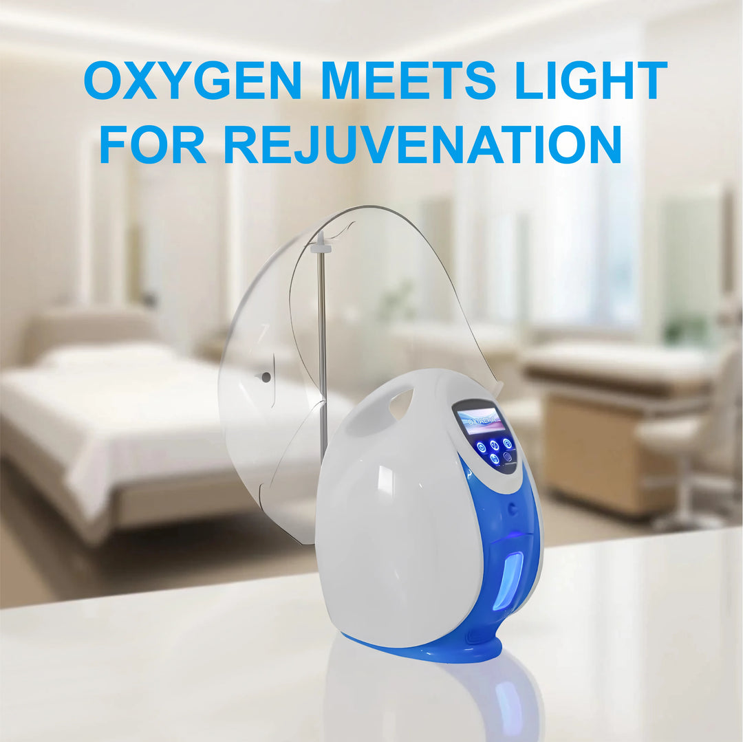OxiAera 2-in-1 Oxygen Facial Beauty Device