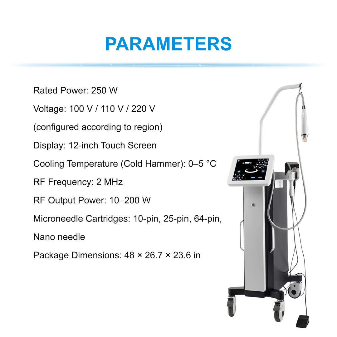 DermaFlux M3 RF Microneedling System