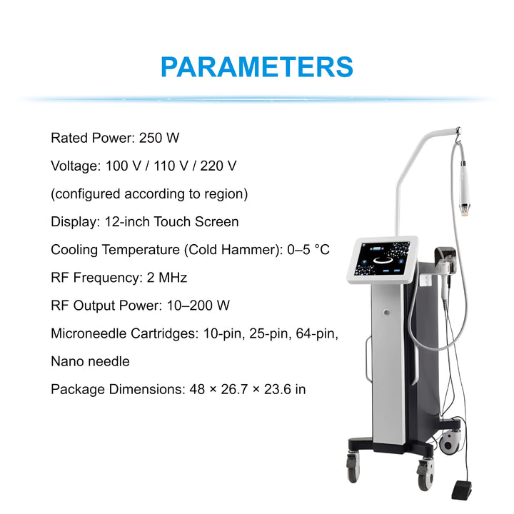 DermaFlux M3 RF Microneedling System