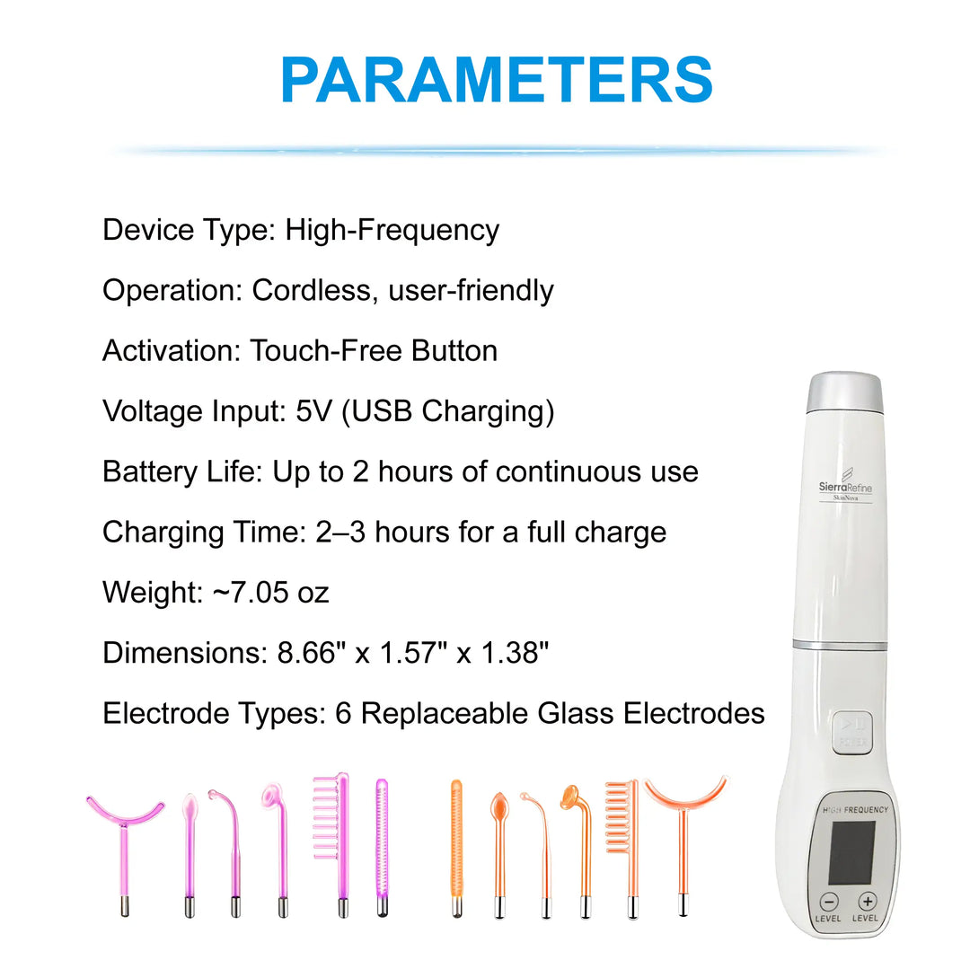 SkinNova Professional High-Frequency Skin System